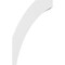 Ekena Millwork 6-in. W x 20-in. D x 32-in. H Thorton Architectural Grade PVC Knee Brace BRCP06X20X32THR - alternate 6